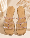 Women’s 3 patti stone sleeper