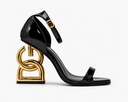 Luxury Black Patent Heel D